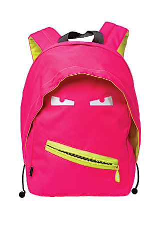 Zipit Grillz Backpack, Neon Pink