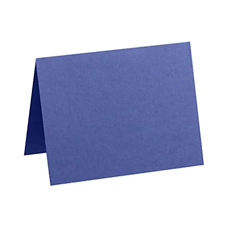 LUX Folded Cards, A9, 5 1/2" x 8 1/2", Boardwalk Blue, Pack Of 250