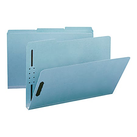 Smead® Pressboard Fastener Folders, 1" Expansion, 8