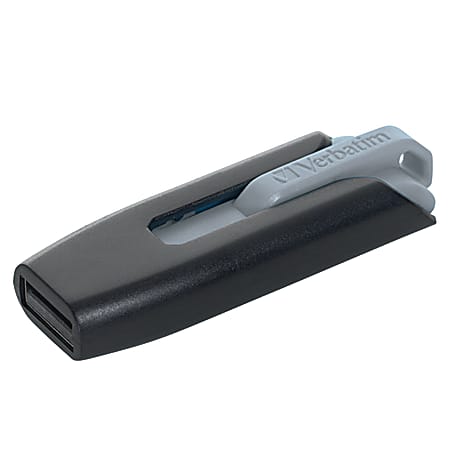 Verbatim Store 'n' Go V3 USB 3.2 Gen 1 Flash Drive 8GB, Black/Gray