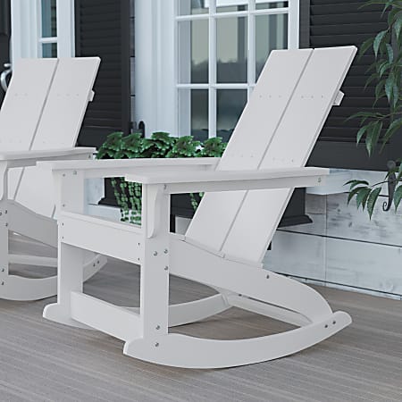 Resin adirondack rocking chairs sales