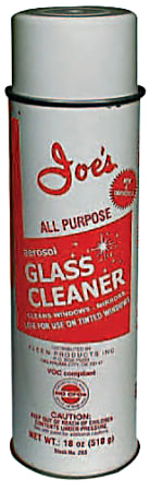 Glass Cleaner, 19 oz, Aerosol Can