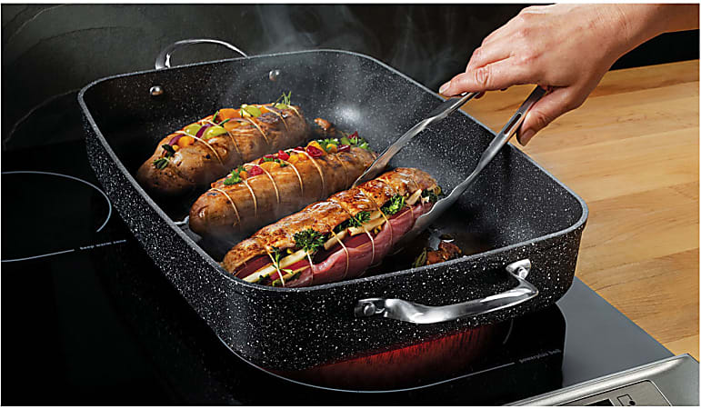 The rock pan oven safe hot sale