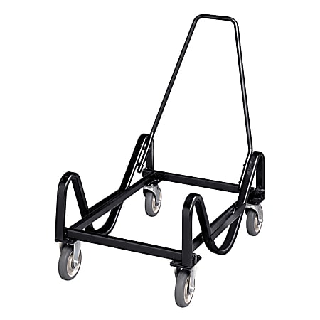 HON® 4033-Series GuestStacker Chair Cart, Black
