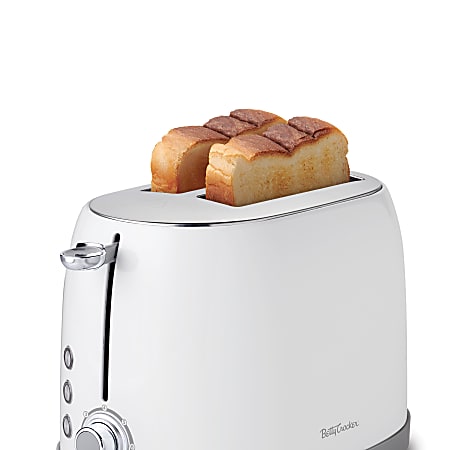 Betty Crocker 2 Slice Extra Wide Slot Multi Function Toaster White ...
