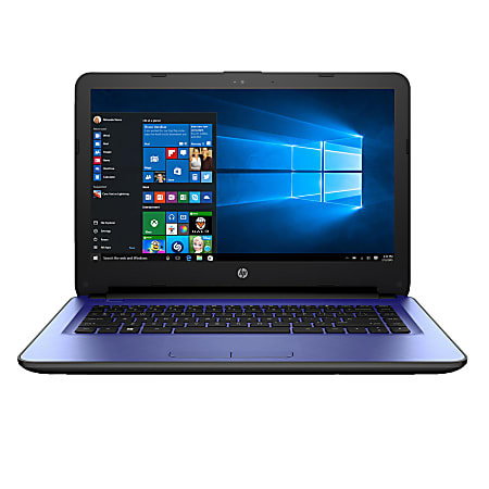 HP Laptop, 14" Screen, Intel® Celeron®, 2GB Memory, 32GB Solid State Drive, Windows® 10 Home