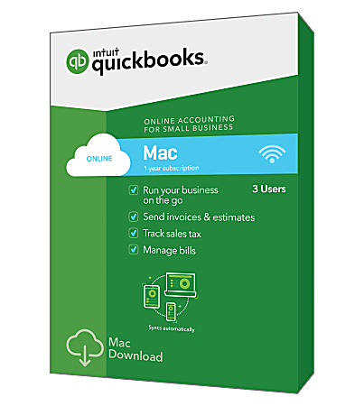 Intuit QuickBooks Online 2018 For Mac Product Key - Office Depot