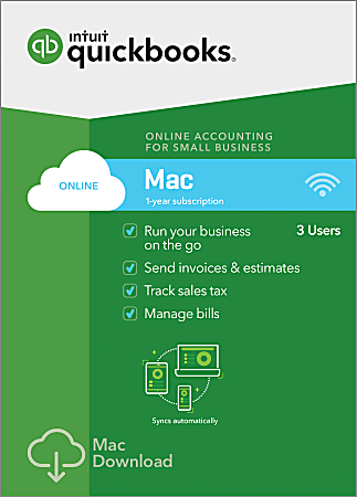 Intuit&reg; QuickBooks&reg; Online 2018, For Mac&reg;, Product Key