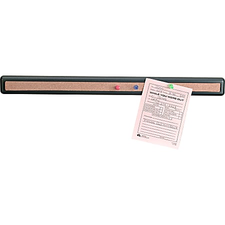 Office Depot® Brand 30% Recycled Cubicle Cork Bar, 1 11/16" x 18 7/8"