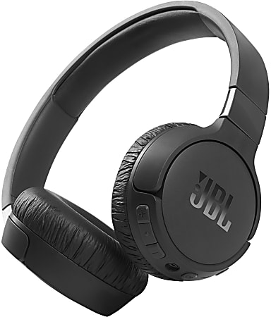 JBL Live 660NC Wireless Over Ear NC Headphones Black Office Depot