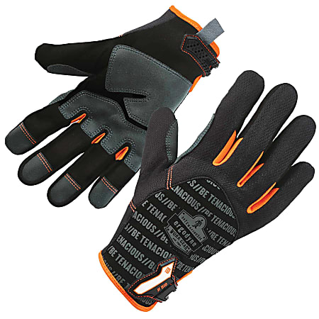 Ergodyne ProFlex 810 Reinforced Utility Gloves, XXL, Black