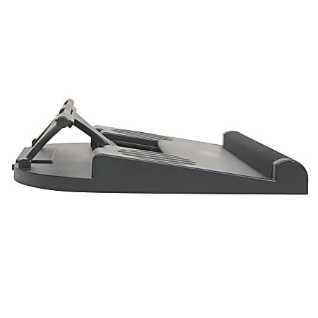 KellyREST™ Notebook Riser With Cooling Fan And Swivel, Black