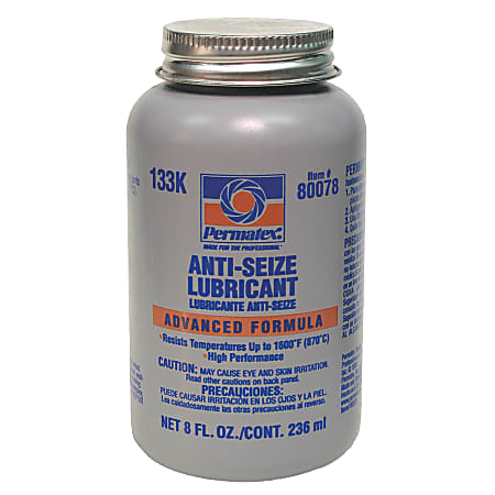 ITW Dymon Anti Seize Lubricants, 8 oz Brush Top Bottle