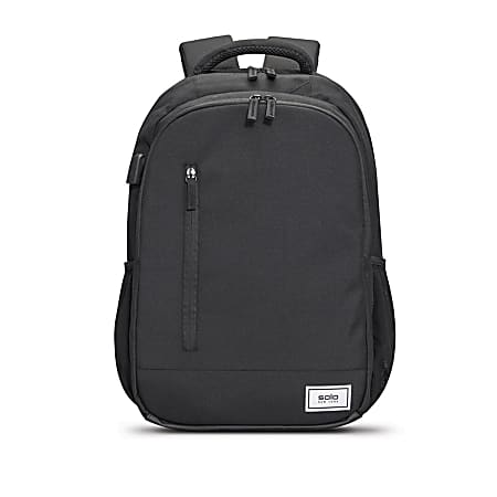 Solo New York ReDefine UBN709-4 Laptop Backpack With 15.6" Laptop Pocket, 51% Recycled, Gray