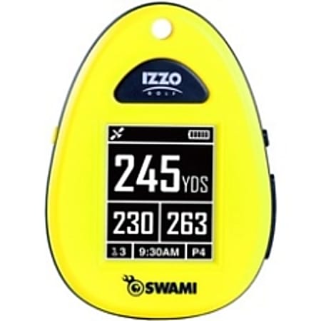 Izzo SWAMI Golf GPS Navigator - Yellow - Portable