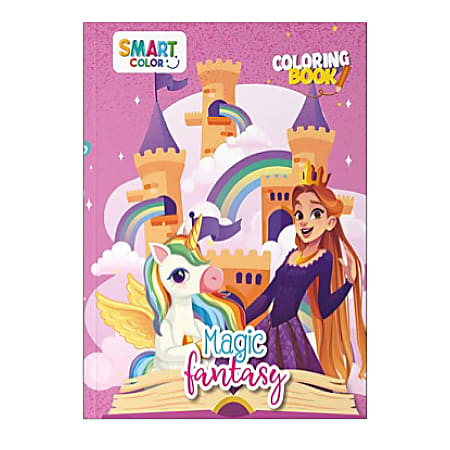 Smart Color Kid’s Coloring Book, Fantasy