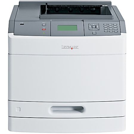 Lexmark T650DN Laser Printer - Monochrome - 45 ppm Mono - 1200 x 1200 dpi - USB - Fast Ethernet - PC, Mac