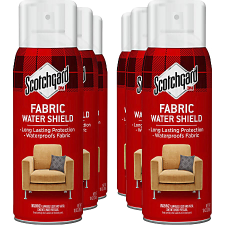 Scotchgard Fabric Water Shield - Liquid - 10 fl oz (0.3 quart) - 6 / Carton - Aqua