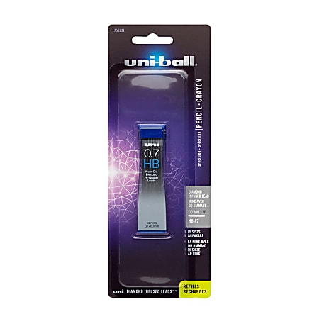 uni-ball® Diamond Leads, 0.7 mm, Pack Of 40