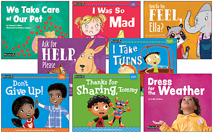 Newmark Learning MySELF Complete Single-Copy Small Books, Grades PK-1, Set Of 48 Titles