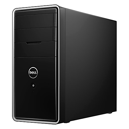 Dell Inspiron 3000 i3847-6934BK Desktop Computer - Intel Core i5 i5-4460 3.20 GHz - 12 GB DDR3 SDRAM - 2 TB HDD - Windows 10 Home 64-bit (English) - Mini-tower - Black