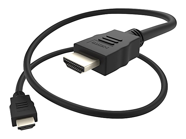 UNC Group - HDMI cable with Ethernet - HDMI male to HDMI male - 35 ft - shielded - black - 4K support