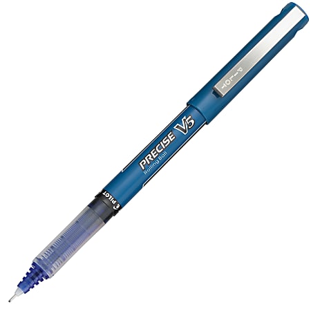 Pilot Precise V5 Roller Ball Pen, Stick, Extra-Fine 0.5 mm, Assorted Ink and Barrel Colors, 7/Pack