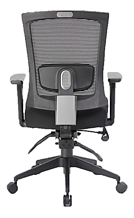 Boss Office Products Mesh Back 3 Paddle Task Chair BlackGray