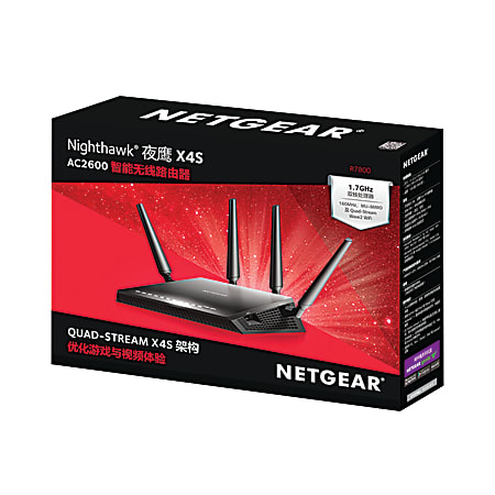NETGEAR Nighthawk X4S AC2600 無線ルーター Amazon.com: NETGEAR Nighthawk X4S - AC2600 4x4 MU-MIMO Smart