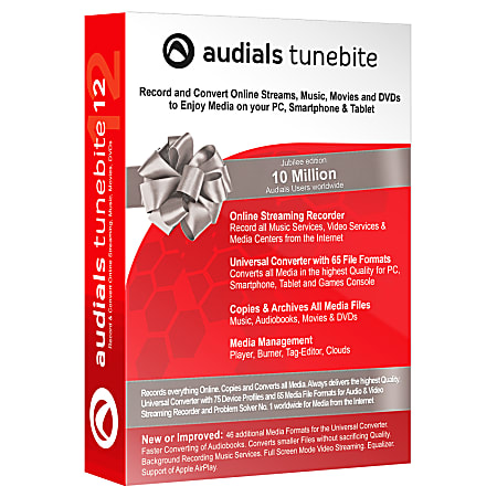 Audials Tunebite 12 Platinum, Download Version