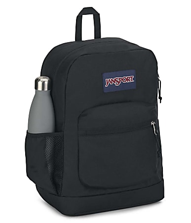 Black jansport backpack with laptop sleeve on sale
