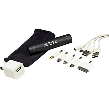 MOTA 2600 mAh USB for Mobile - Silver, Power Stick Only