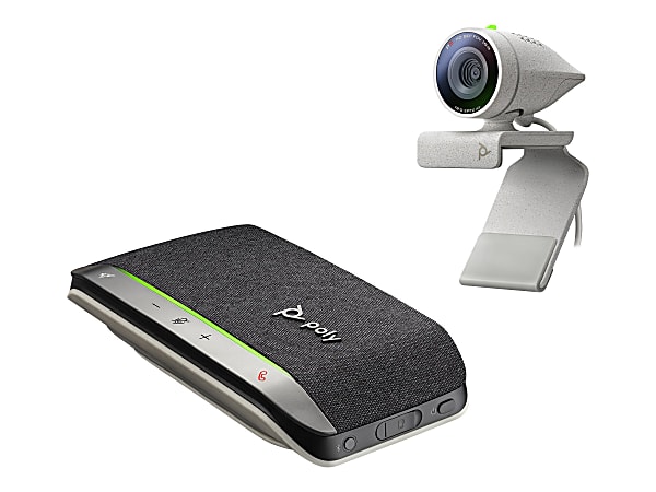 Poly Studio P5 - Web camera - color - 720p, 1080p - audio - USB 2.0 - with Poly Sync 20+ Speakerphone
