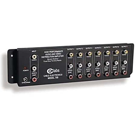 CE Labs AV 700 A/V Distribution Amplifier