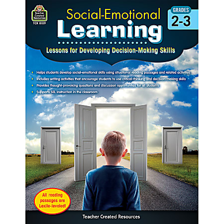 Teacher Created Resources Social-Emotional Learning: Lessons For Developing Decision-Making Skills, Grades 2-3
