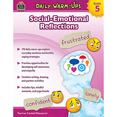 Teacher Created Resources Daily Warm-Ups: Social-Emotional Reflections, 5th Grade