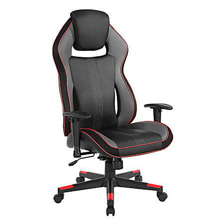 Office Star™ BOA II Gaming Chair, Red