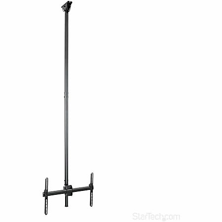 StarTech.com Ceiling TV Mount For 32 to 75" TVs, 8.2' to 9.8' Long Pole