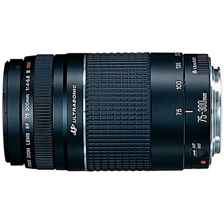 Canon EF 75 300mm f4 5.6 III Lens - Office Depot