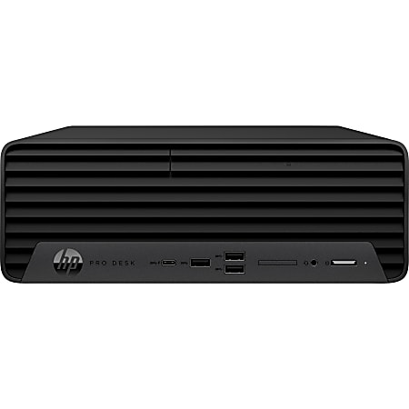 HP Pro 400 G9 Desktop Computer - Intel Core i5 12th Gen i5-12500 Hexa-core (6 Core) 3 GHz - 16 GB RAM DDR4 SDRAM - 512 GB M.2 PCI Express NVMe SSD - Small Form Factor - Intel Q670 Chip - Windows 11 Pro - Intel UHD Graphics 770 DDR4 SDRAM