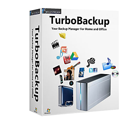 TurboBackup Twin Pack - (v. 9.1) - license - 1 user on 2 computers - Win