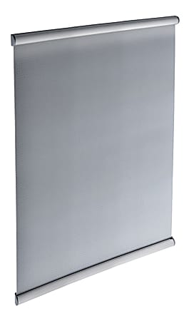 Azar Displays Snap-Frame Steel Vertical/Horizontal Sign Holders, 11" x 17", Silver, Pack Of 10 Holders
