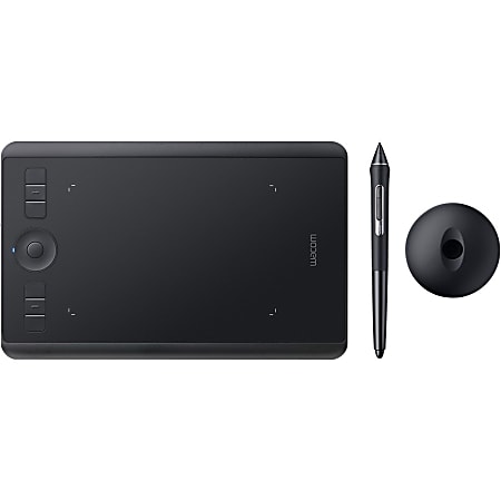 Wacom Intuos Pro Pen Tablet (Small) - Graphics Tablet - 6.30"x3.94" - 5080 lpi - Touchscreen - Mult - PTH460K0A