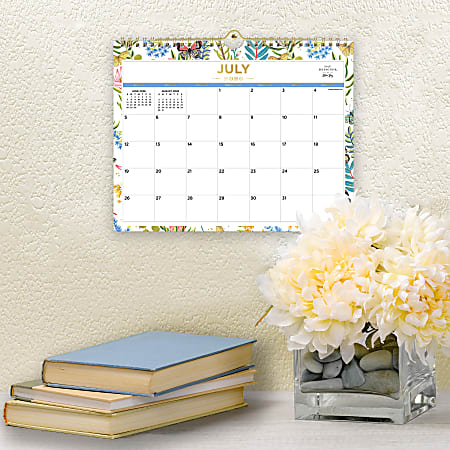 2026 2027 Blue Sky DD Flutter Monthly Safety Wirebound Wall Calendar 11 ...