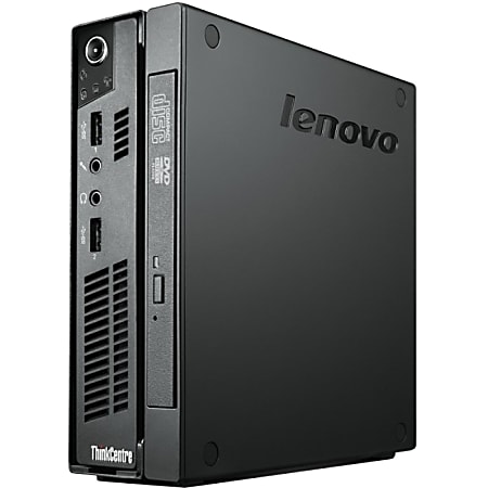 Lenovo ThinkCentre M72e 4004B6U Desktop Computer - Intel Core i5 i5-3470T 2.9GHz - Ultra Small - Business Black