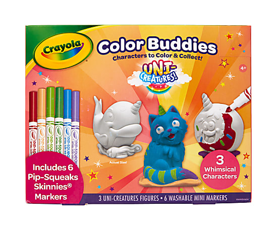 Crayola Color Wonder Unicreatures, Mess Free Coloring Pages & Markers, Gift  for Kids, Age 3, 4, 5, 6