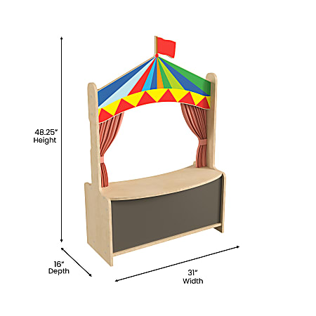 Magnetic sales puppet theatre