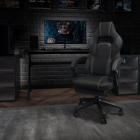 OFFICE STAR PRODUCTS COMMANDER GAMING CHAIR (CMD25-GRY)