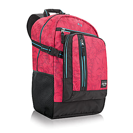 Solo Pop 15.6" Laptop Backpack, Pink