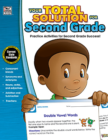 Thinking Kids® Your Total Solution For Second Grade, Grade 2